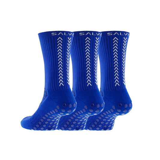 SALVE Grip-Socken 1.0, 3er-Pack, blau