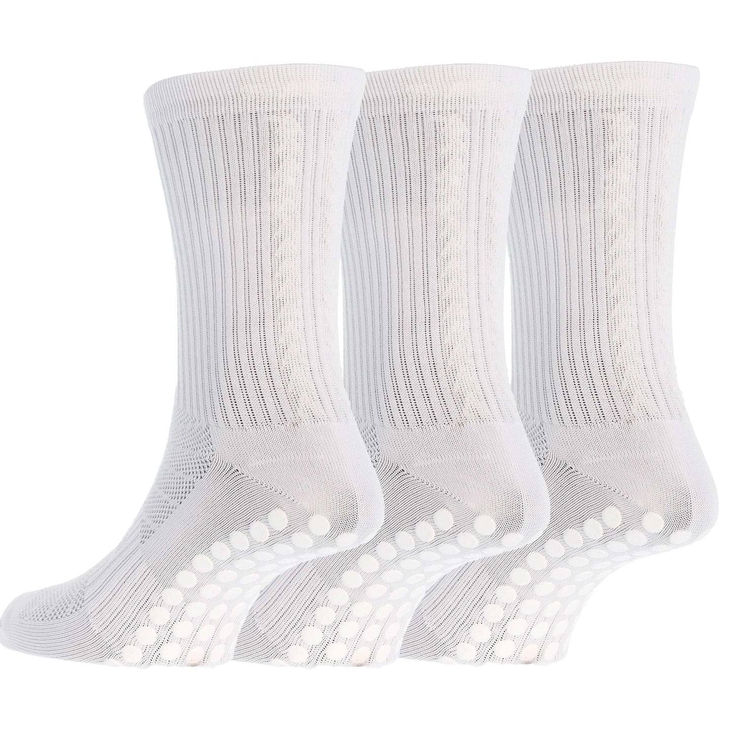 Salve Grip-socks Light 3-pack, white