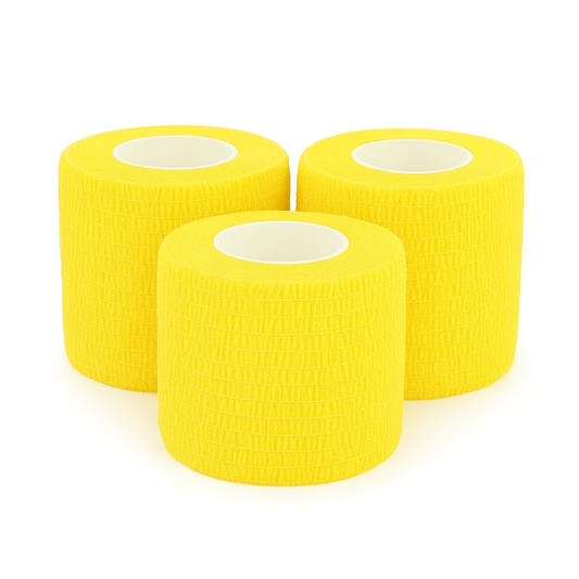 Salve Socktejp 5cm x 4,5m, gul
