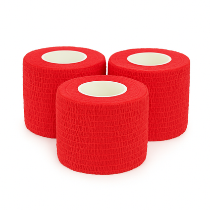 Salve Socktejp 5cm x 4,5m, Röd