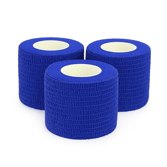 Salve Socktejp 5cm x 4,5m, Blå