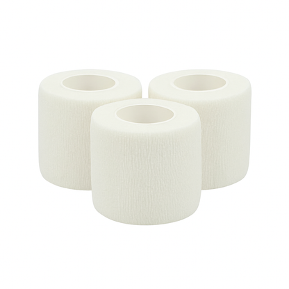 SALVE Sukkateippi 3-pack 5cm x 4,5m, Valkoinen